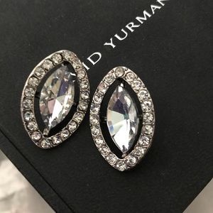 Final Price ♥️ New Large CZ Stone Rhinestone Earrings